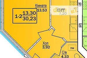 Продаж однокімнатної квартири в Василькові, на Военный городок 11, район Васильків фото 1