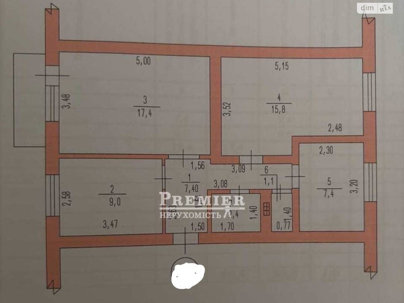 Продажа трехкомнатной квартиры в Великодолинском, на ул. Энтузиастов, фото 1 Продажа трехкомнатной квартиры в Великодолинском, на ул. Энтузиастов, фото 1