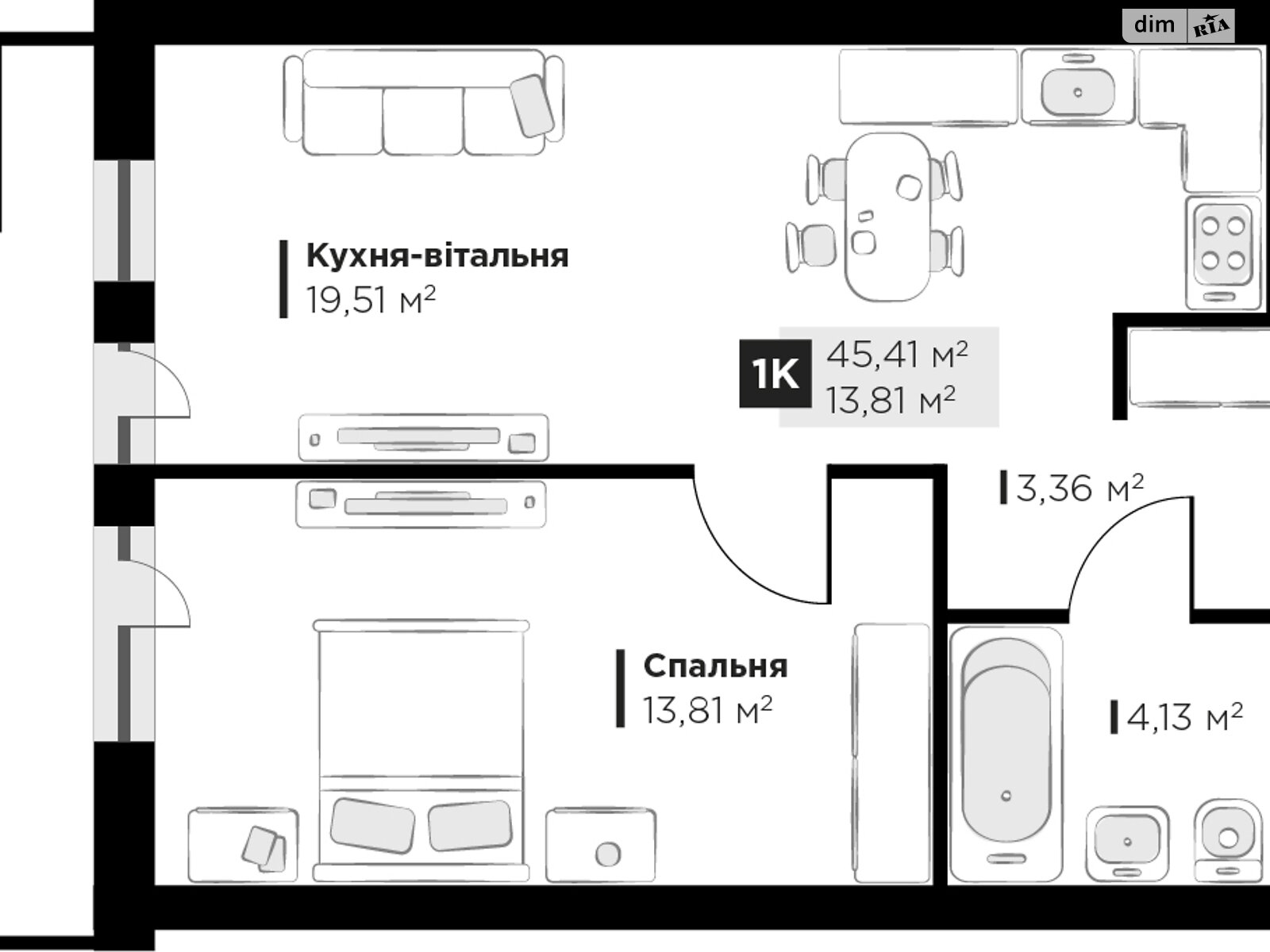 Продаж однокімнатної квартири в Винниках, на вул. Галицька, район Личаківський фото 1