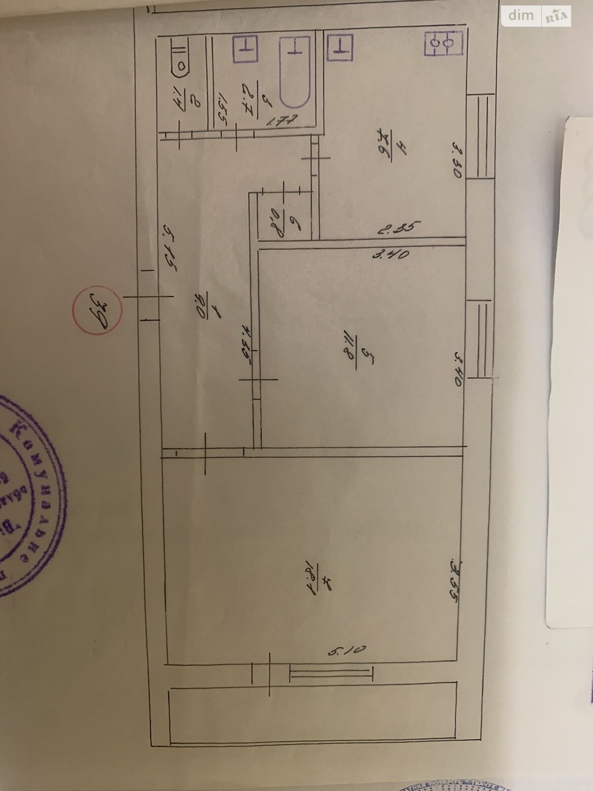 Продажа двухкомнатной квартиры в Виннице, на ул. Павла Тычины, район Ближнее замостье фото 1