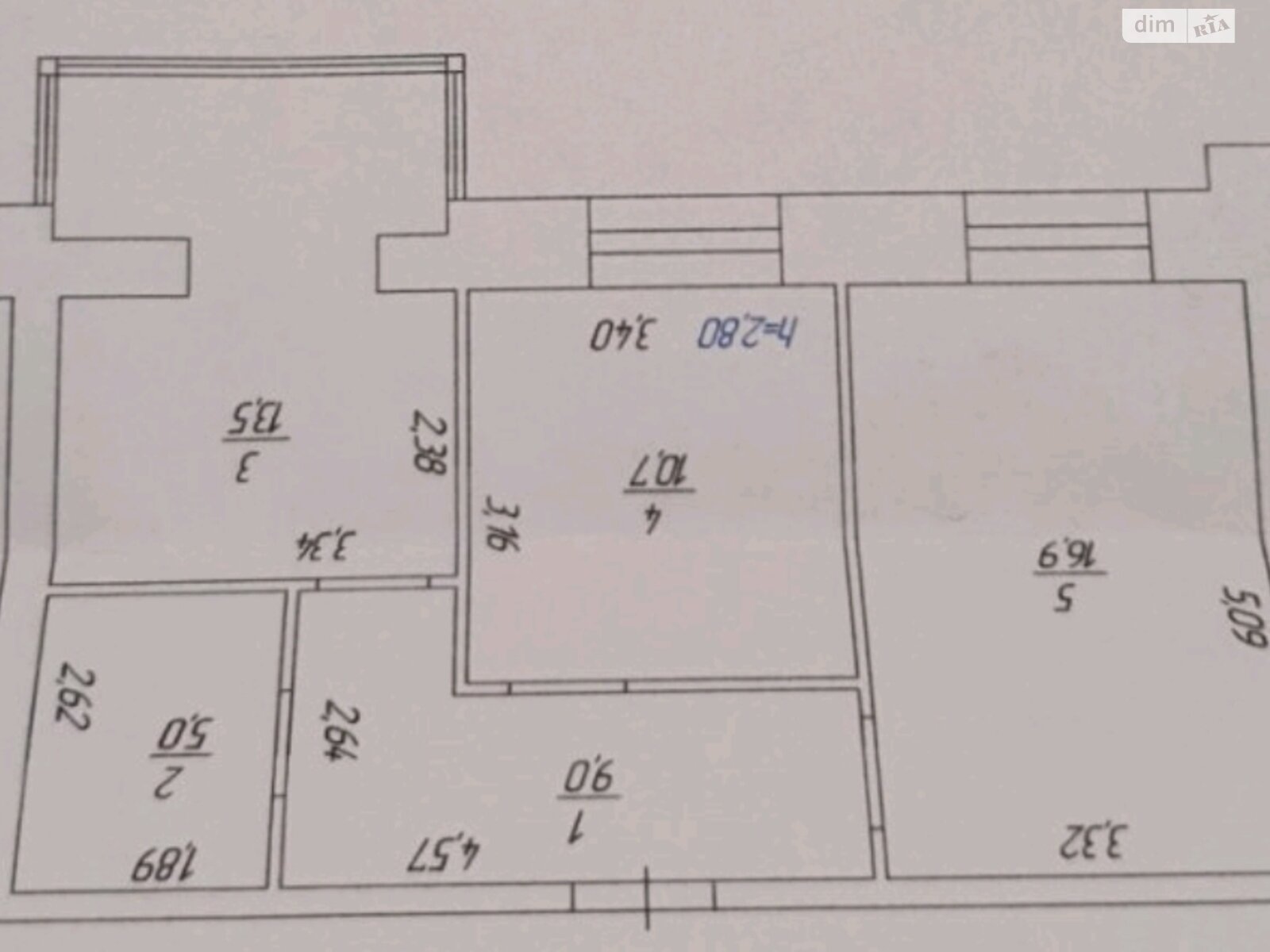 Продажа двухкомнатной квартиры в Виннице, на ул. Вячеслава Черновола, кв. 22, район Киевская фото 1