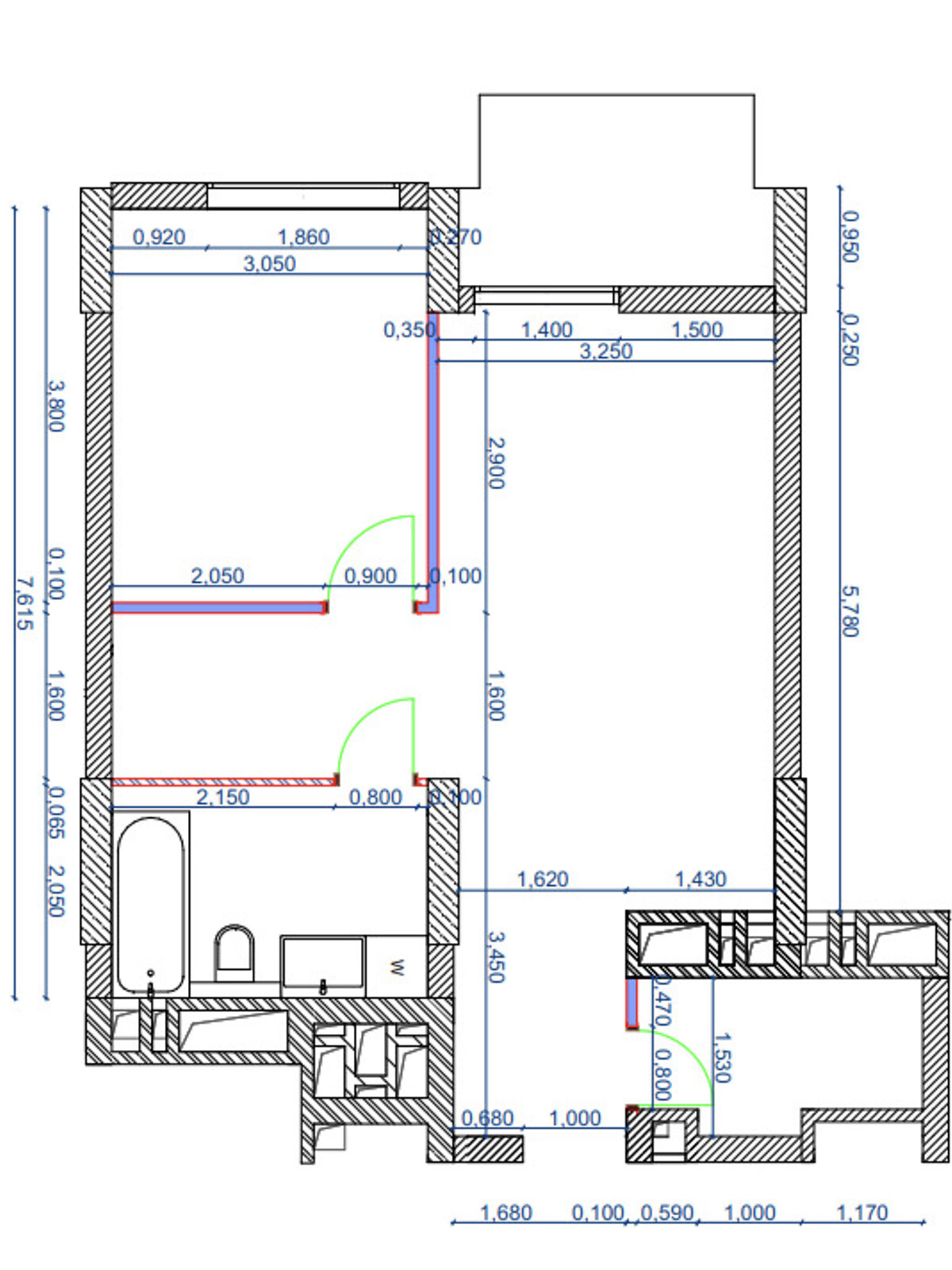Продажа однокомнатной квартиры в Виннице, на пер. Кирпичный 18, район Кумбары фото 1
