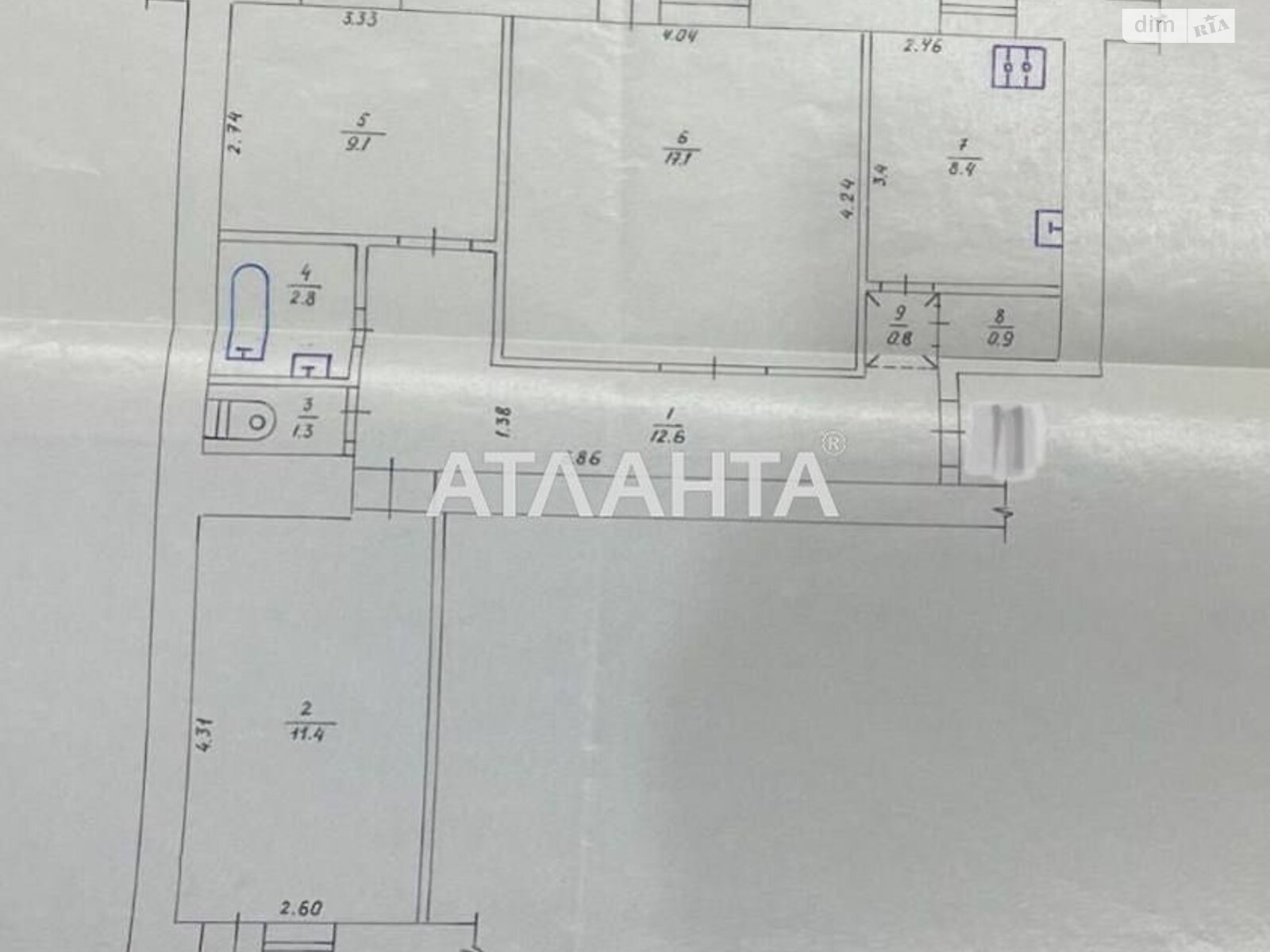 Продаж трикімнатної квартири в Вінниці, на вул. Івана Миколайчука, район Слов'янка фото 1