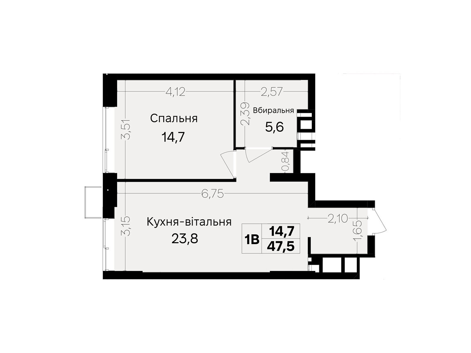 Продажа однокомнатной квартиры в Виннице, на пер. Кирпичный 12, район Центр фото 1 Продажа однокомнатной квартиры в Виннице, на пер. Кирпичный 12, район Центр фото 1