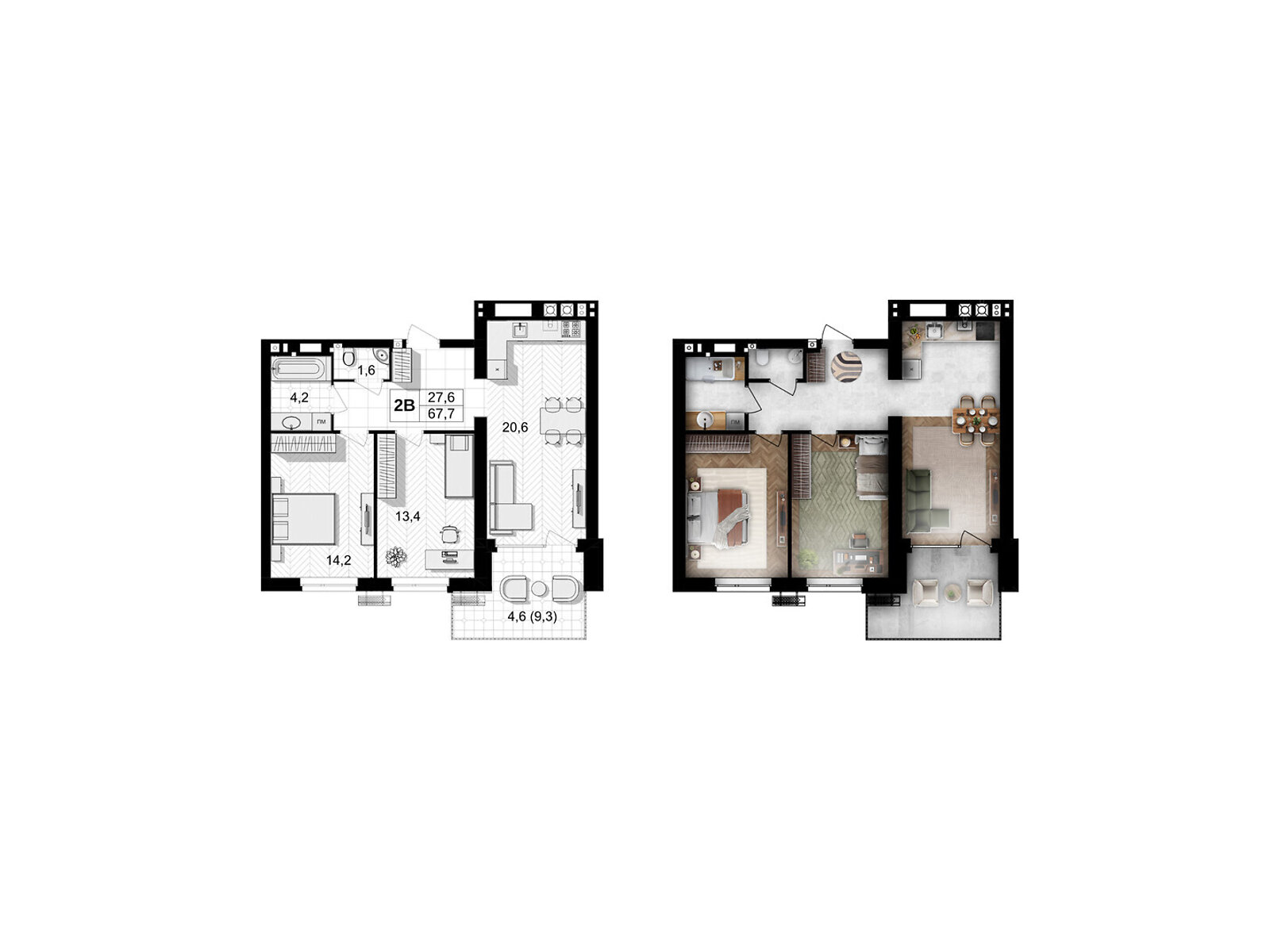 Продаж двокімнатної квартири в Вінниці, на вул. Праведників світу 6, район Ленінський фото 1