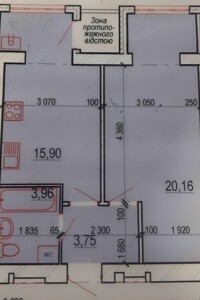 Продажа однокомнатной квартиры в Виннице, на ул. Генерала Гандзюка 5, район Подолье фото 2