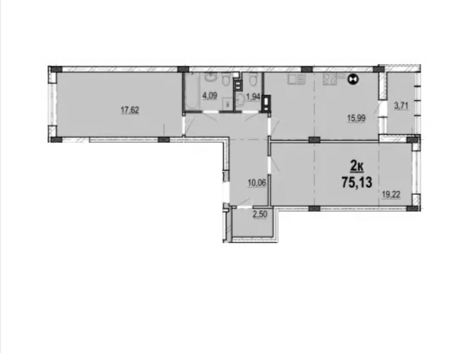 Продажа двухкомнатной квартиры в Виннице, на ул. Ивана Богуна 27А, район Пятничаны фото 1 Продажа двухкомнатной квартиры в Виннице, на ул. Ивана Богуна 27А, район Пятничаны фото 1