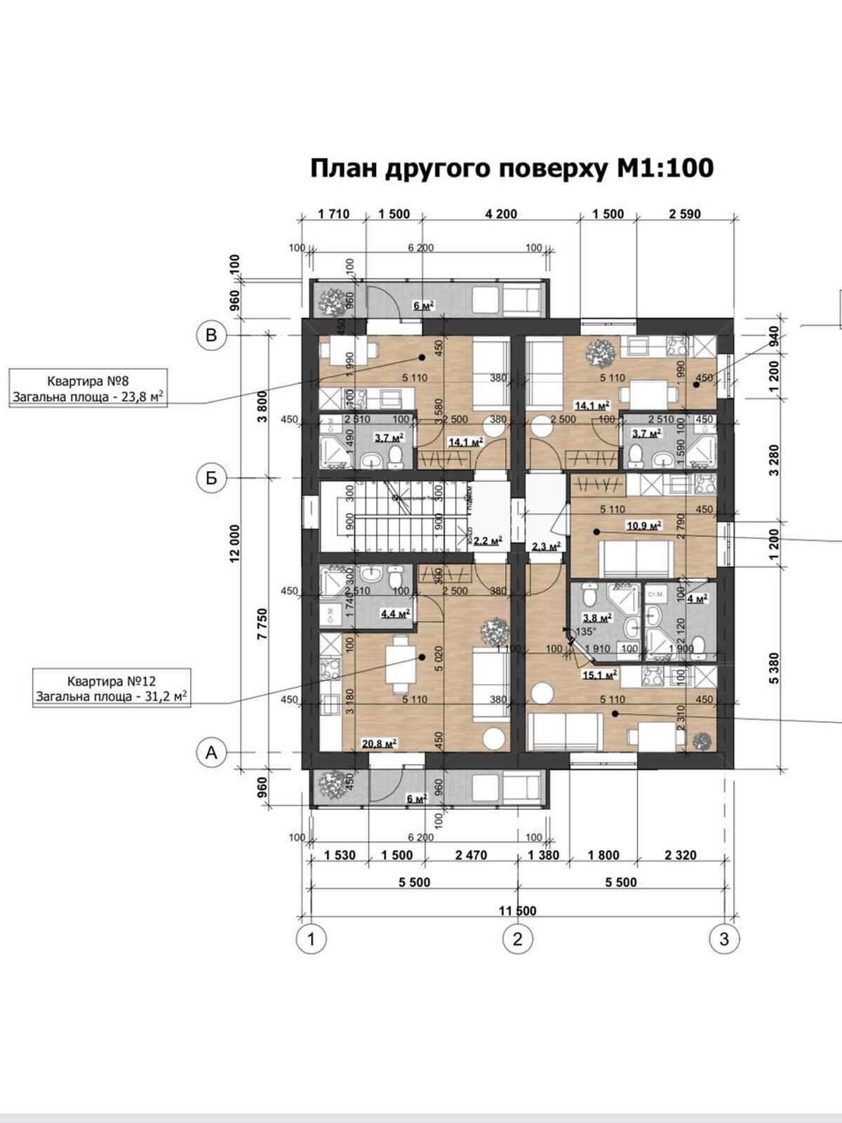 Продажа однокомнатной квартиры в Виннице, на ул. Костя Широцкого, район Старый город фото 1