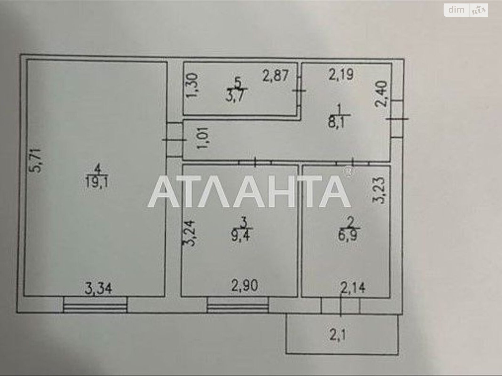 Продаж двокімнатної квартири в Луці-Мелешківській, на вул. Отамана Сітка, район Старе місто фото 1