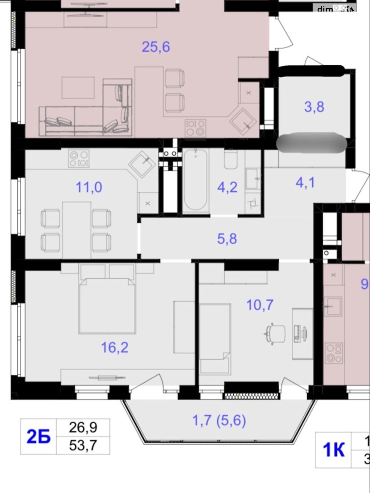 Продажа двухкомнатной квартиры в Виннице, на пер. Кирпичный 12, район Центр фото 1