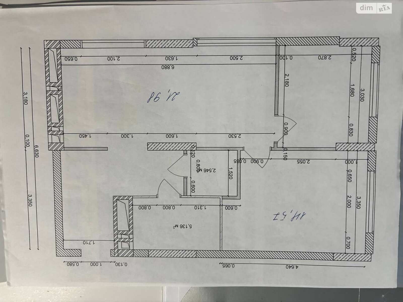Продаж двокімнатної квартири в Вінниці, на пров. Цегельний, район Центр фото 1 Продаж двокімнатної квартири в Вінниці, на пров. Цегельний, район Центр фото 1