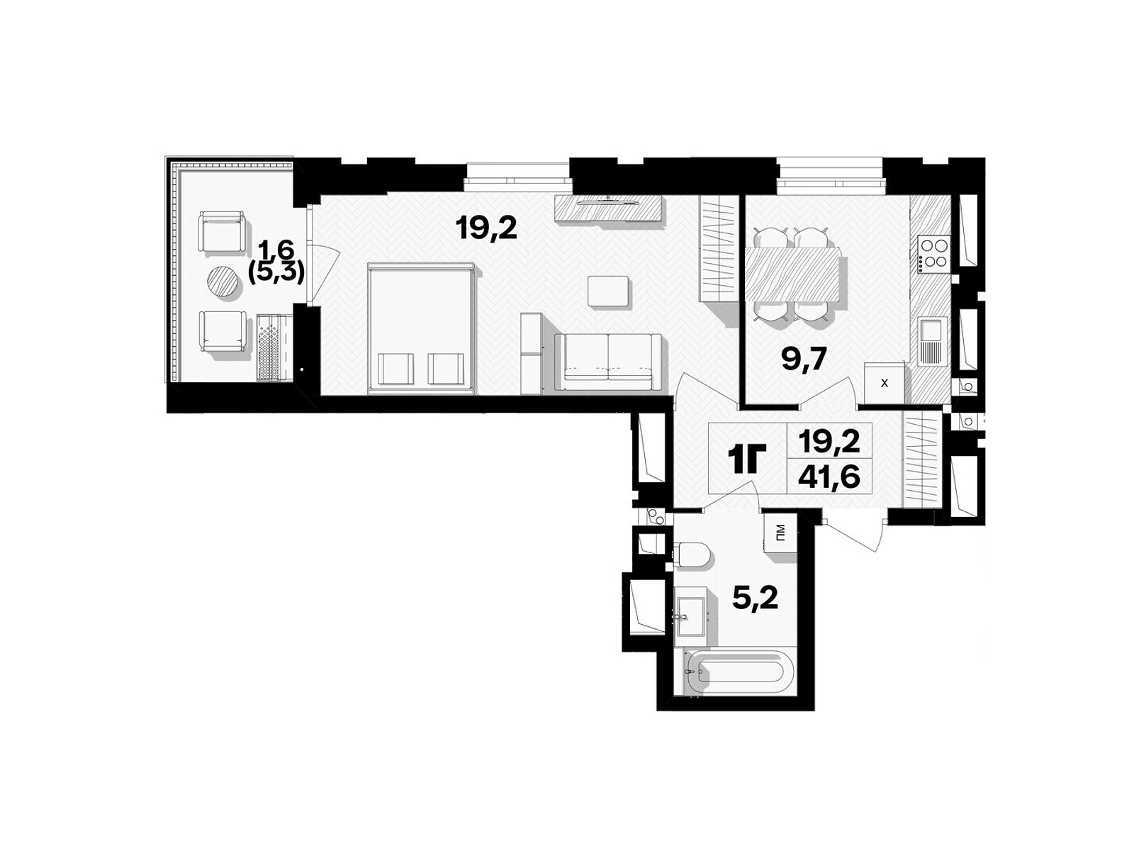Продажа однокомнатной квартиры в Виннице, на пер. Кирпичный 12, район Центр фото 1
