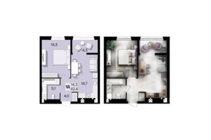 Продаж однокімнатної квартири в Вінниці, на вул. Левка Лук’яненка 16Б, район Тяжилів фото 2 Продаж однокімнатної квартири в Вінниці, на вул. Левка Лук’яненка 16Б, район Тяжилів фото 2