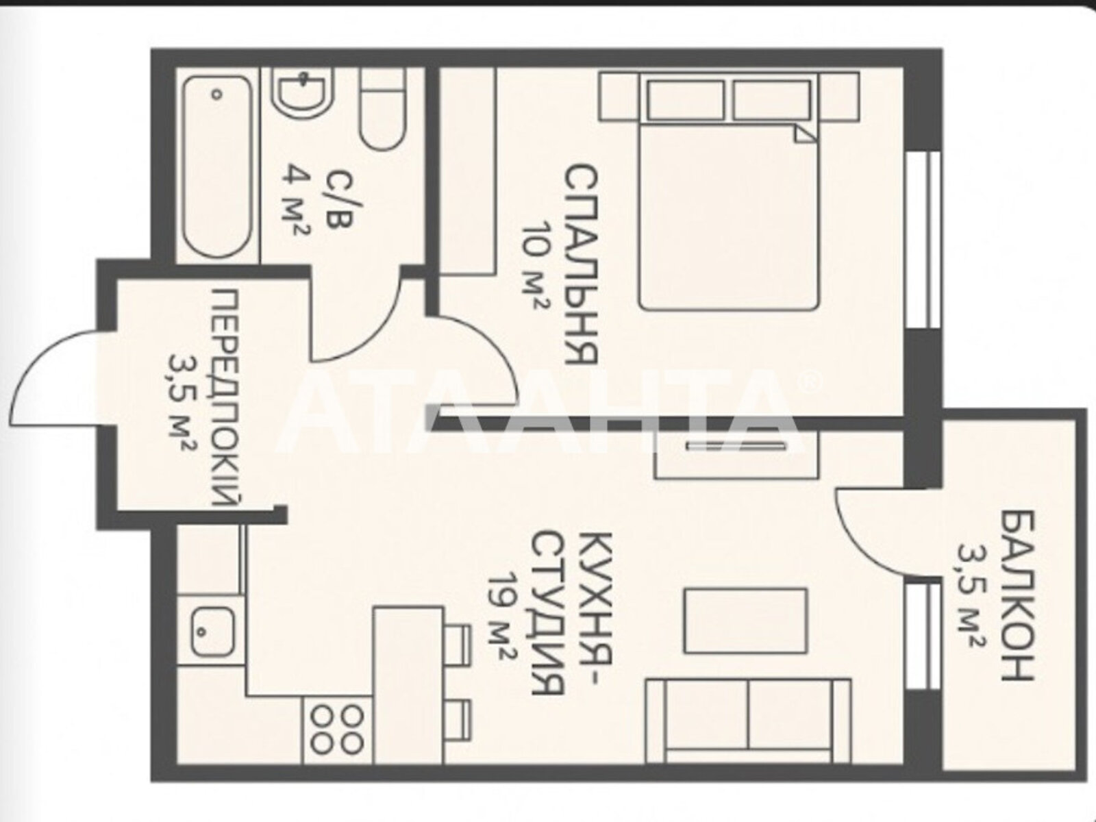 Продажа однокомнатной квартиры в Виннице, на ул. 600-летия, район Вишенка фото 1 Продажа однокомнатной квартиры в Виннице, на ул. 600-летия, район Вишенка фото 1
