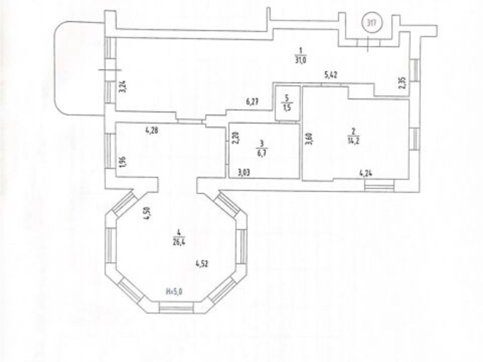 Продаж однокімнатної квартири в Вінниці, на просп. Космонавтів 49, район Вишенька фото 1