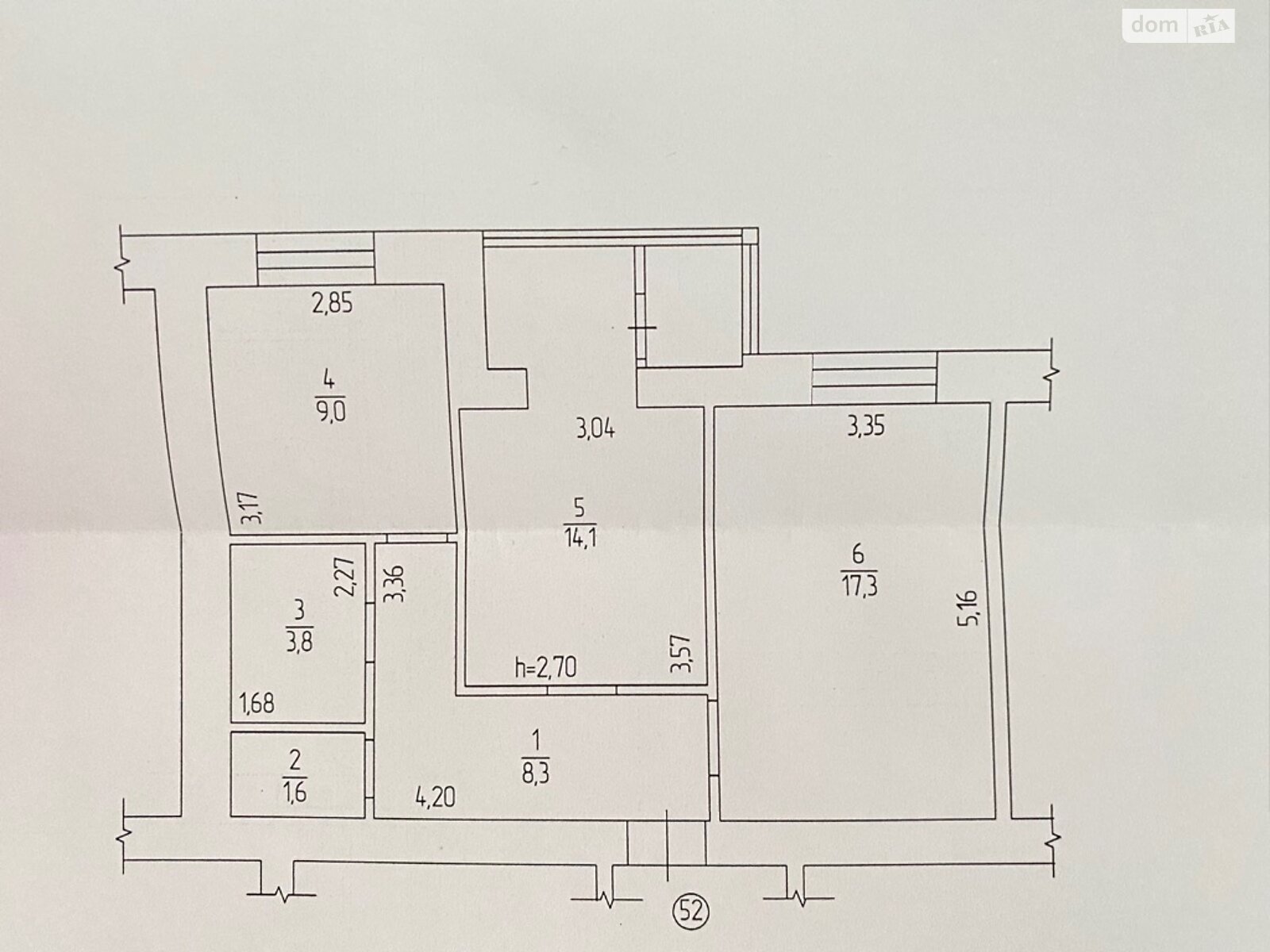 Продажа двухкомнатной квартиры в Виннице, на ул. Стрелецкая 23А, район Замостянский фото 1