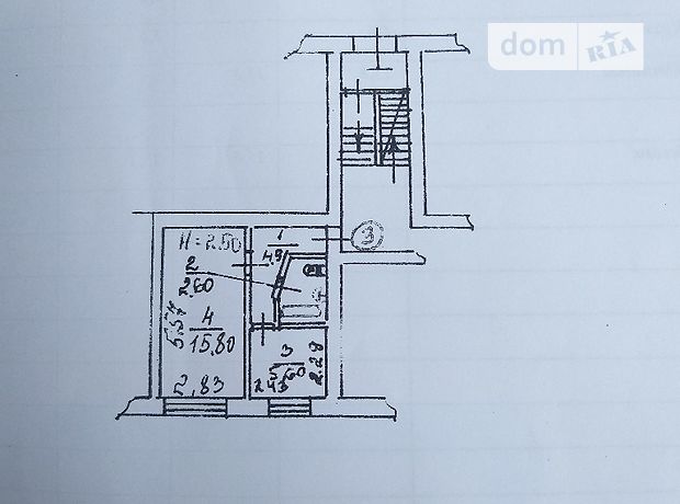 Продаж однокімнатної квартири в Виноградові на Корятовича 3, район Виноградів фото 2 Продаж однокімнатної квартири в Виноградові на Корятовича 3, район Виноградів фото 2
