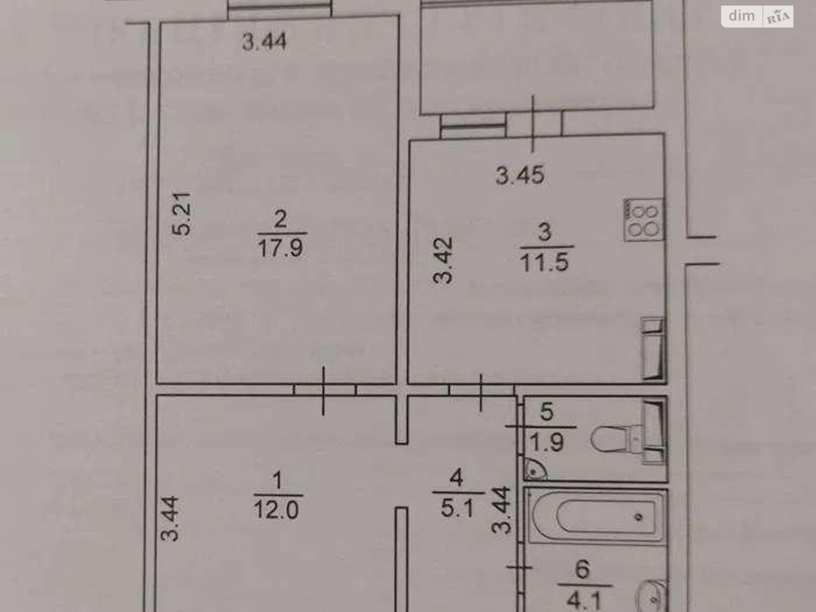 Продаж однокімнатної квартири в Вишгороді, на вул. Кургузова 1А, район Вишгород фото 1