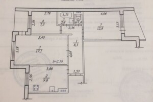 Продажа трехкомнатной квартиры в Южному, на просп. Мира, район Южный фото 2