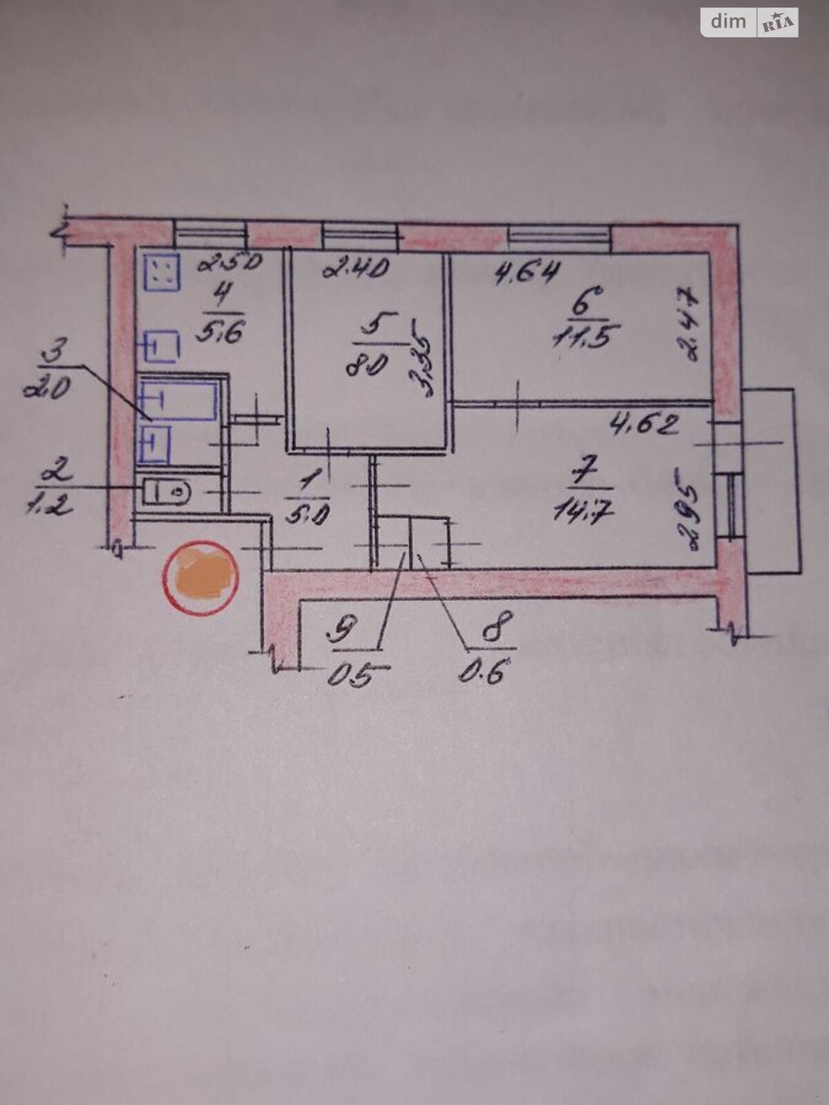 Продажа трехкомнатной квартиры в Запорожье, на ул. Жуковского 68А, район Александровский (Жовтневый) фото 1