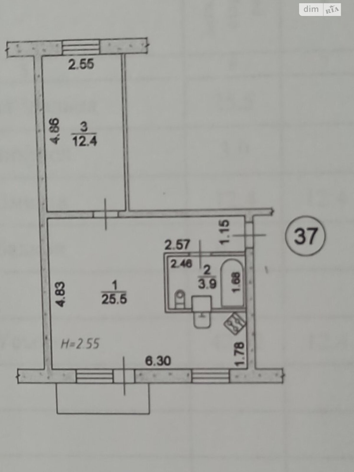 Продаж двокімнатної квартири в Запоріжжі, на просп. Соборний 110Б, район Олександрівський (Жовтневий) фото 1