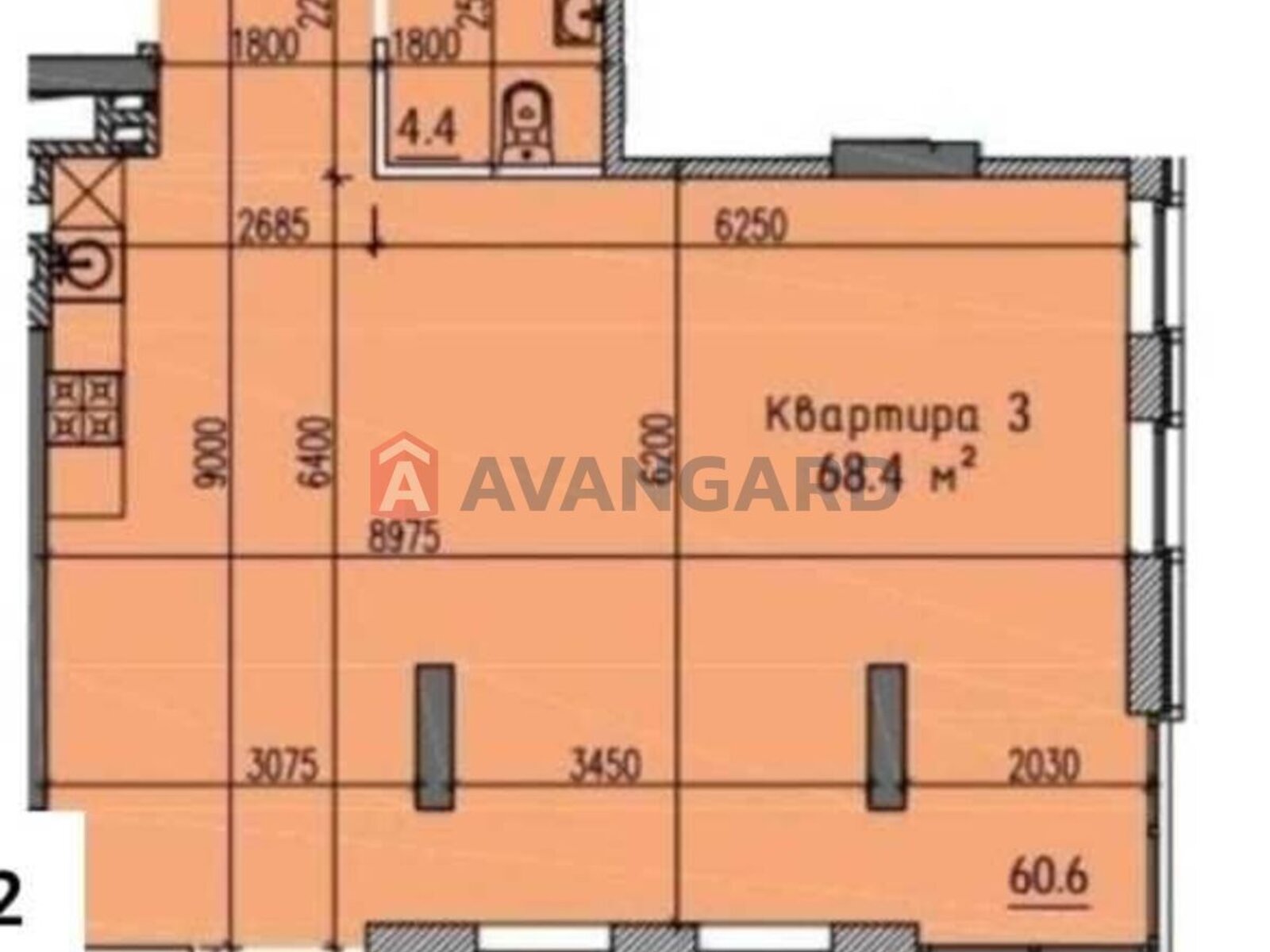 Продажа трехкомнатной квартиры в Запорожье, на ул. Украинская 2Ж, район Александровский (Жовтневый) фото 1