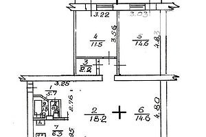 Продажа трехкомнатной квартиры в Запорожье, на Соборный 148, район Александровский (Жовтневый) фото 2