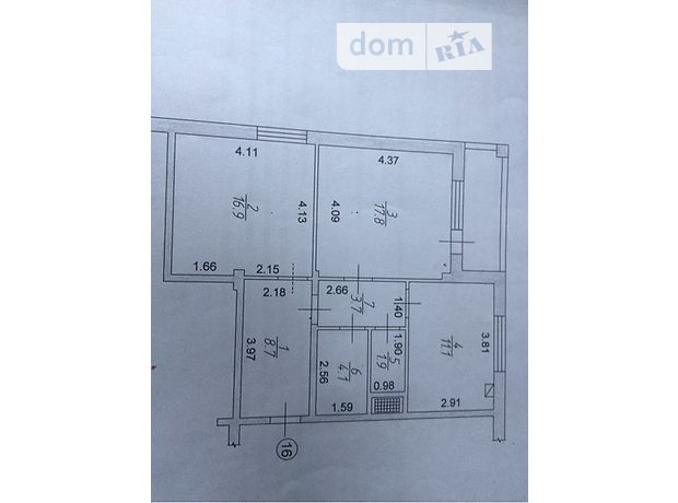 Продажа двухкомнатной квартиры в Запорожье, на ул. Днепровские пороги, район Бородинский фото 1