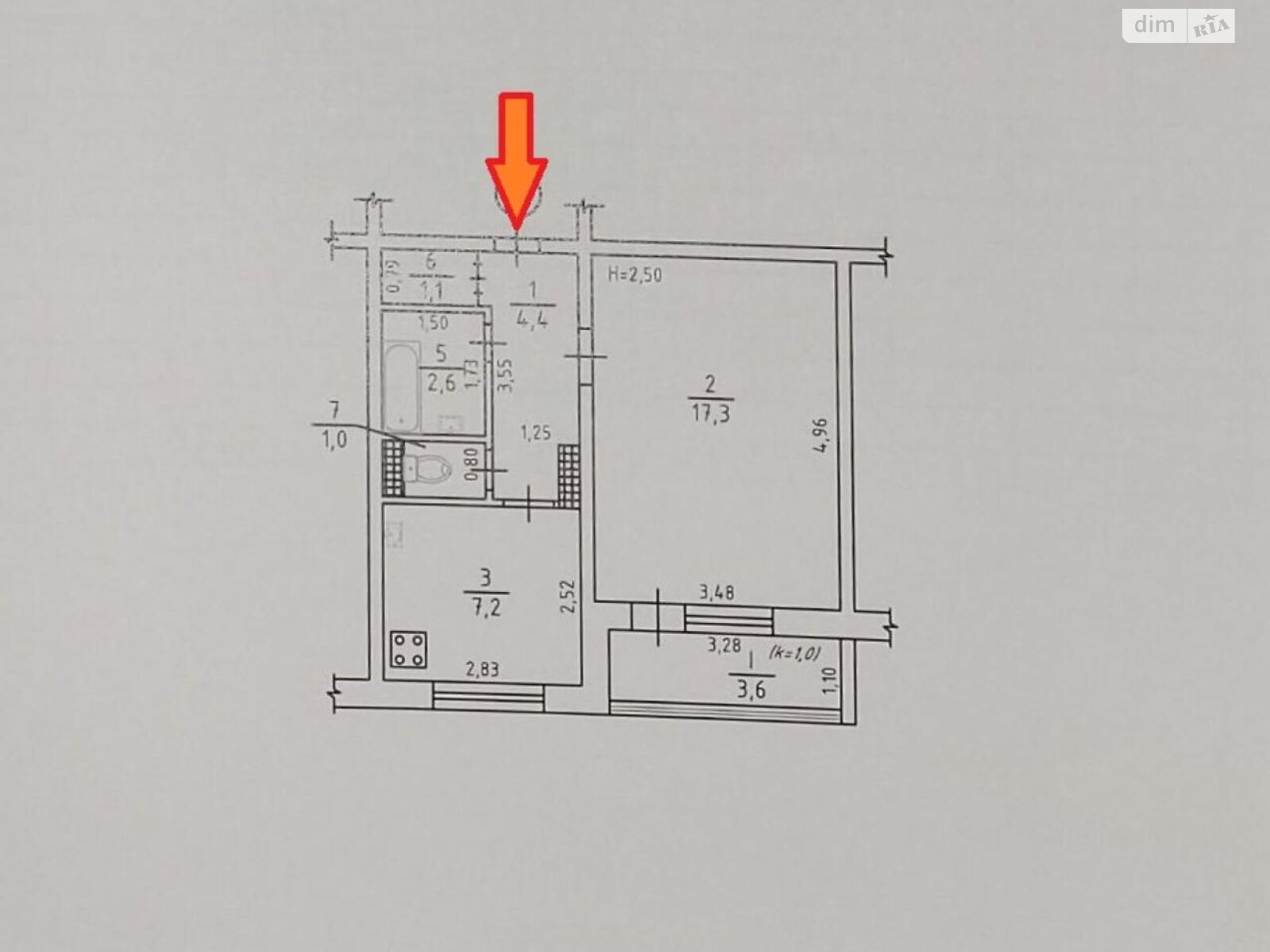 Продаж однокімнатної квартири в Запоріжжі, на вул. Ольги Кобилянської, район Дніпровський (Ленінський) фото 1