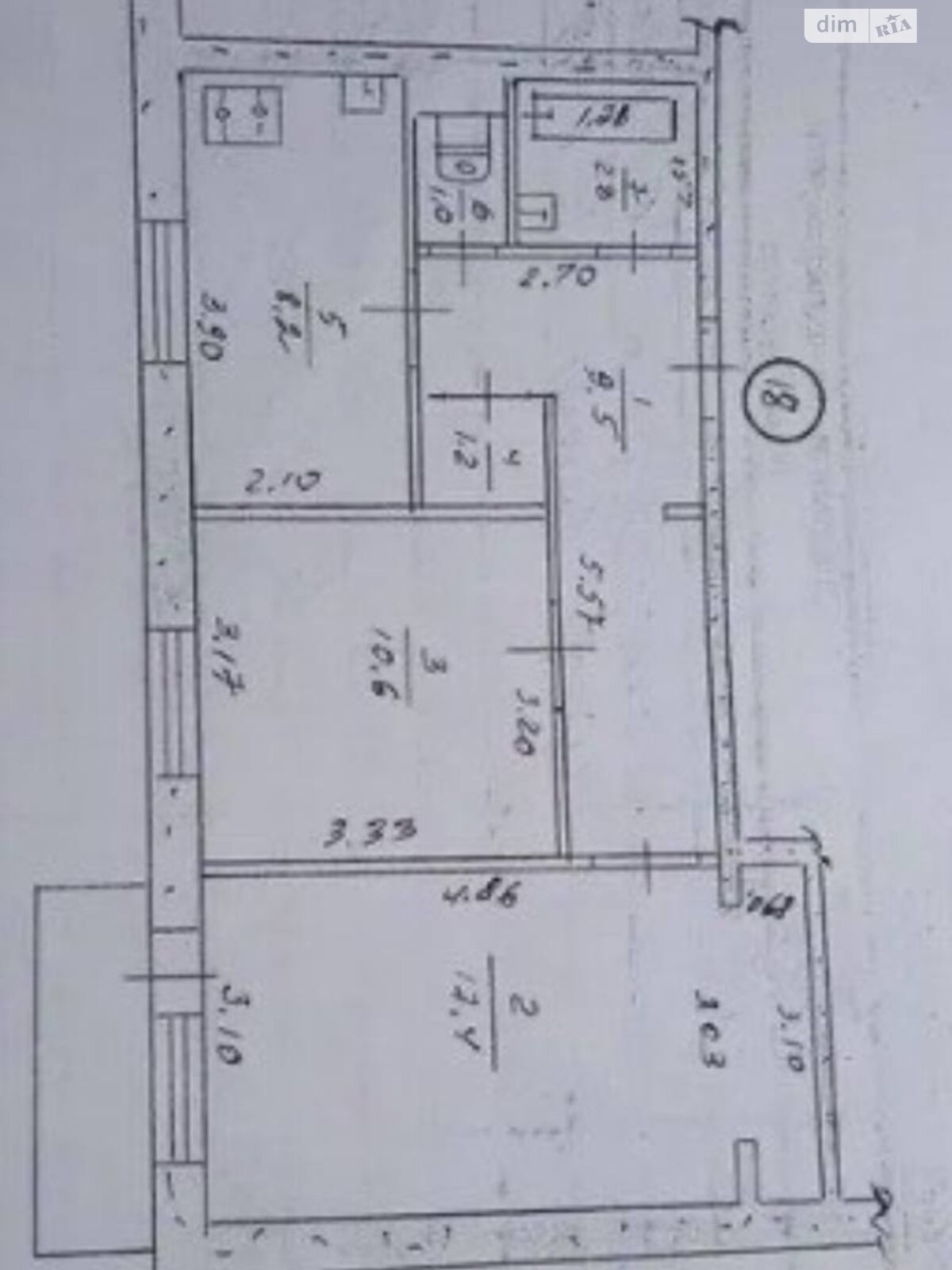 Продажа двухкомнатной квартиры в Запорожье, на ул. Сергея Синенко, район Днепровский (Ленинский) фото 1