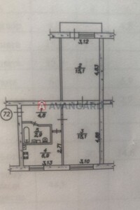 Продажа двухкомнатной квартиры в Запорожье, на ул. Чумаченко, район Коммунарский фото 2