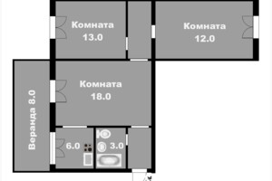 Продажа трехкомнатной квартиры в Запорожье, на ул. Сытова, район Коммунарский фото 2
