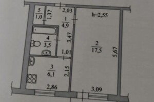 Продажа однокомнатной квартиры в Запорожье, на ул. Павлокичкаська 31А, район Павел-Кичкас фото 2