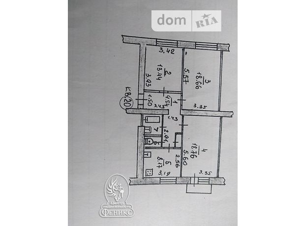 Продажа квартиры, 3 ком., Запорожье, р‑н. Вознесеновский (Орджоникидзевский), пр. Маяковского Продажа квартиры, 3 ком., Запорожье, р‑н. Вознесеновский (Орджоникидзевский), пр. Маяковского