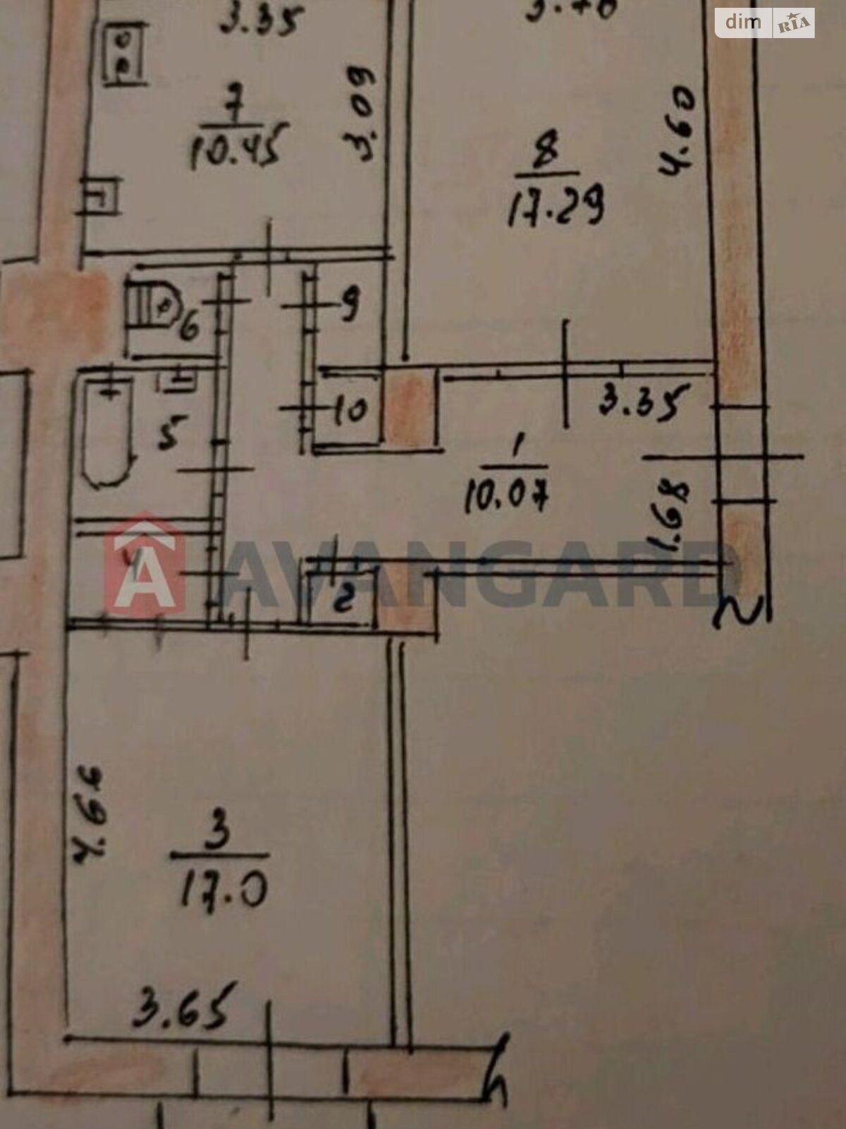 Продажа двухкомнатной квартиры в Запорожье, на просп. Соборный 171, район Вознесеновский (Орджоникидзевский) фото 1