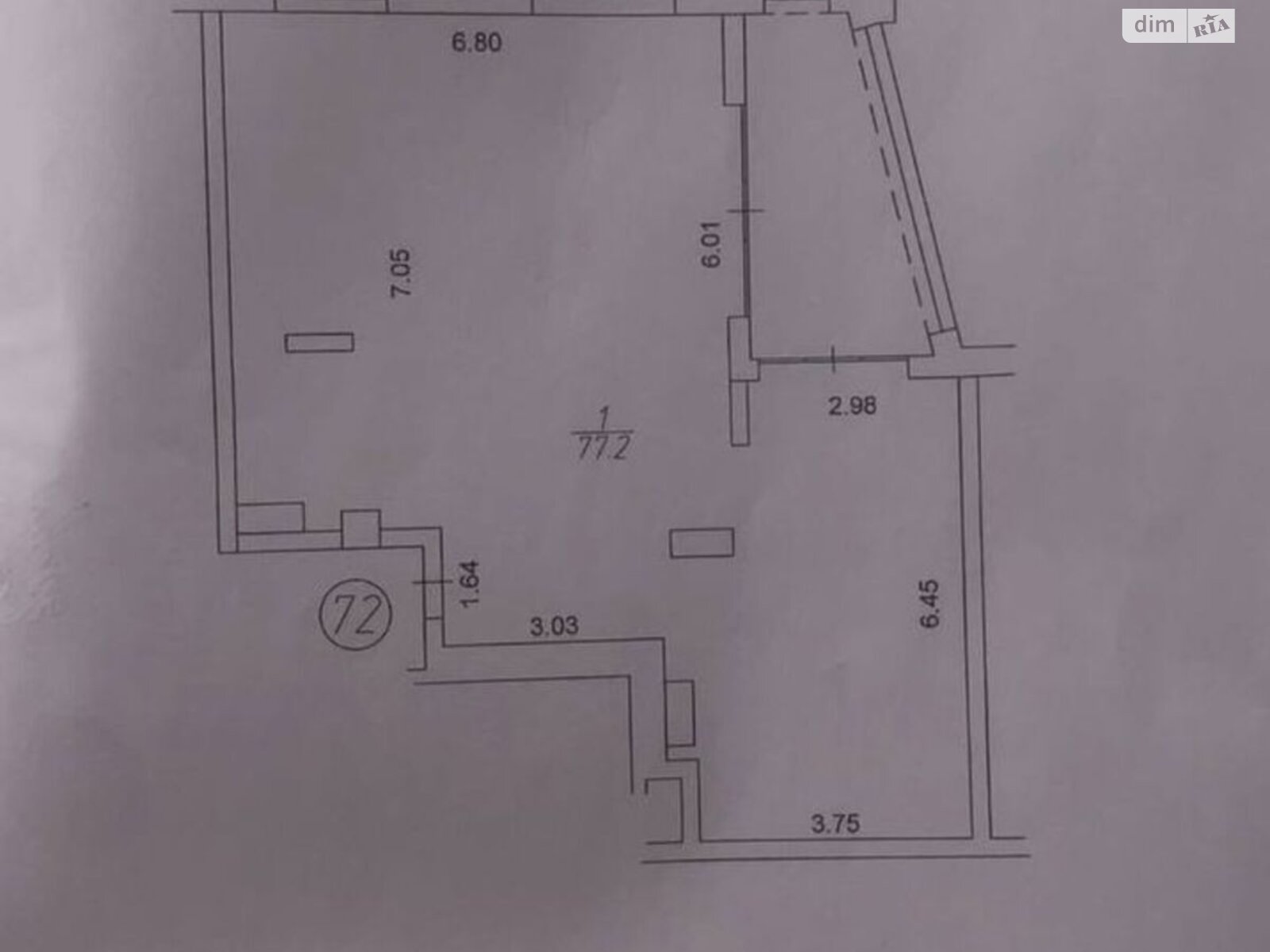 Продажа трехкомнатной квартиры в Запорожье, на ул. Тбилисская 23, район Вознесеновский (Орджоникидзевский) фото 1