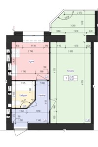 Продажа однокомнатной квартиры в Запорожье, на ул. Тбилисская 9В, район Вознесеновский (Орджоникидзевский) фото 2