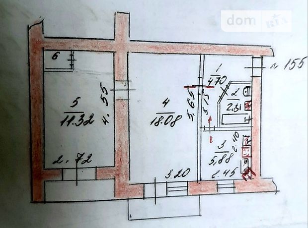 Продажа двухкомнатной квартиры в Запорожье, на ул. Яценко 1,, кв. 155, фото 1 Продажа двухкомнатной квартиры в Запорожье, на ул. Яценко 1,, кв. 155, фото 1