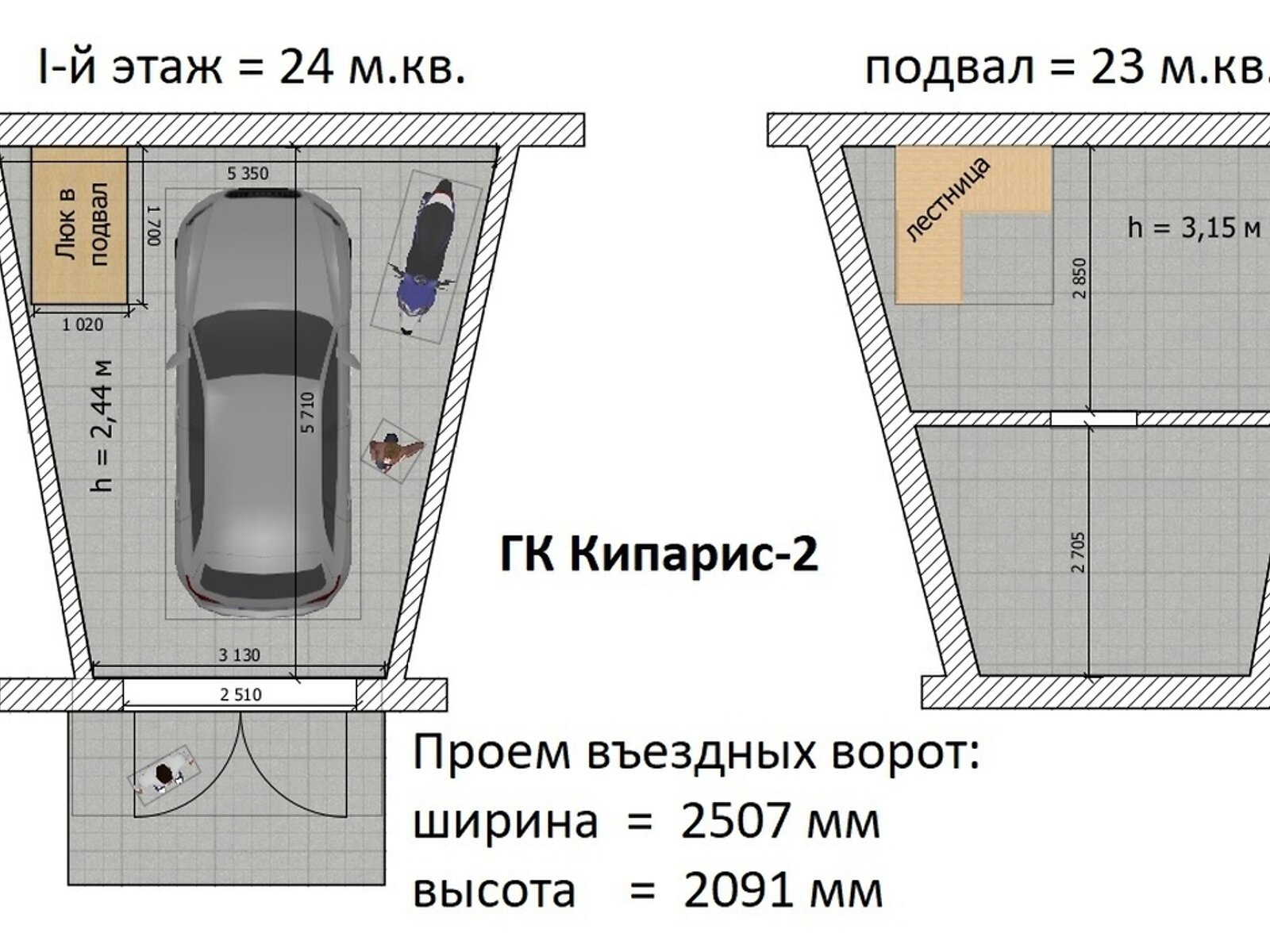 Місце в гаражному кооперативі під легкове авто в Дніпрі, площа 47 кв.м. фото 1 Місце в гаражному кооперативі під легкове авто в Дніпрі, площа 47 кв.м. фото 1