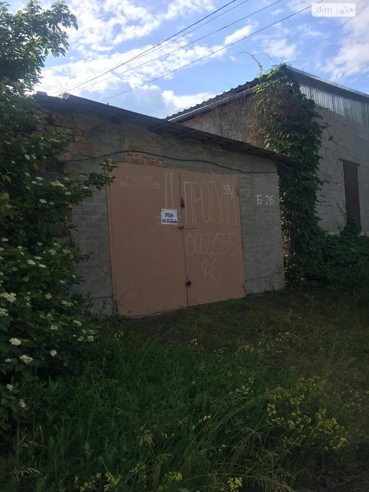 Місце в гаражному кооперативі під легкове авто в Кропивницькому, площа 40 кв.м. фото 1 Місце в гаражному кооперативі під легкове авто в Кропивницькому, площа 40 кв.м. фото 1
