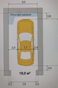 Место в гаражном кооперативе под легковое авто в Ровно, площадь 18 кв.м. фото 2