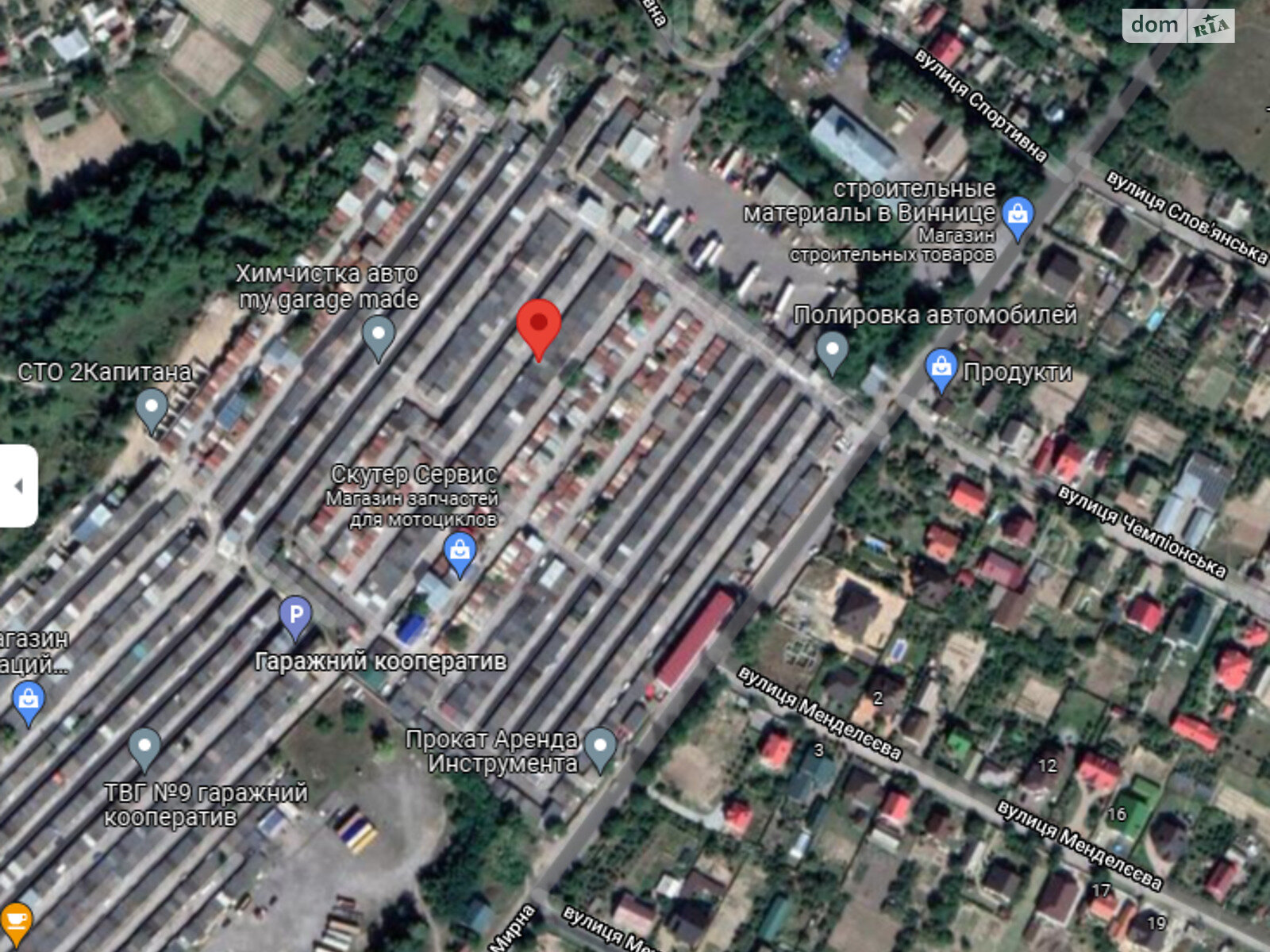 Место в гаражном кооперативе под легковое авто в Зарванцах, площадь 22 кв.м. фото 1 Место в гаражном кооперативе под легковое авто в Зарванцах, площадь 22 кв.м. фото 1