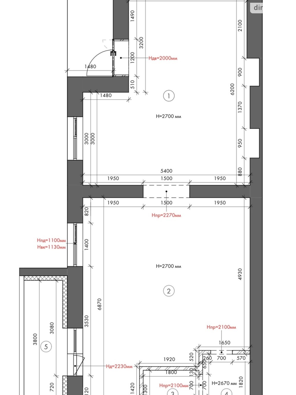Офисное помещение на 65 кв.м. в Ирпене фото 1