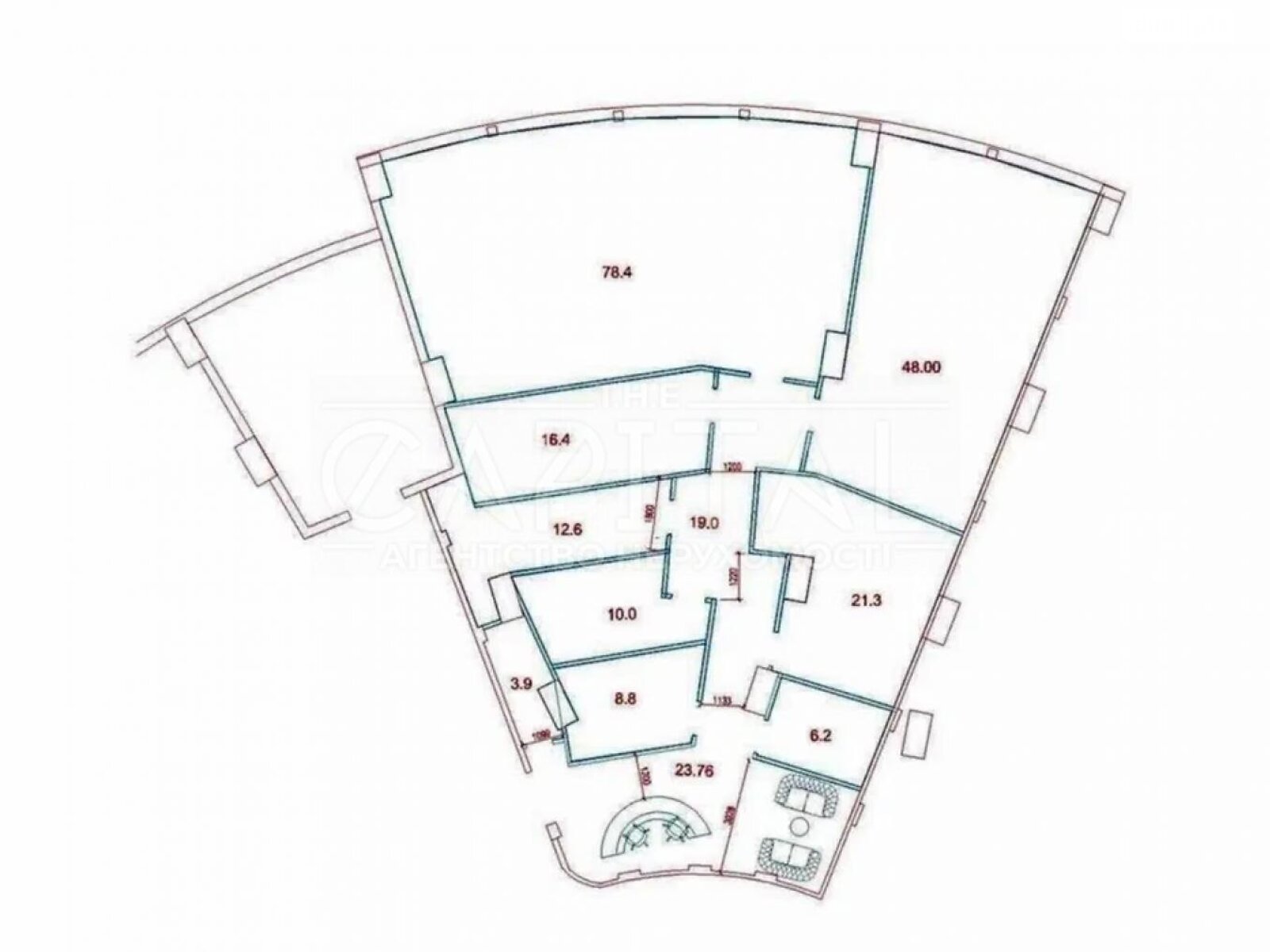 Офисное помещение на 258 кв.м. в Киеве фото 1