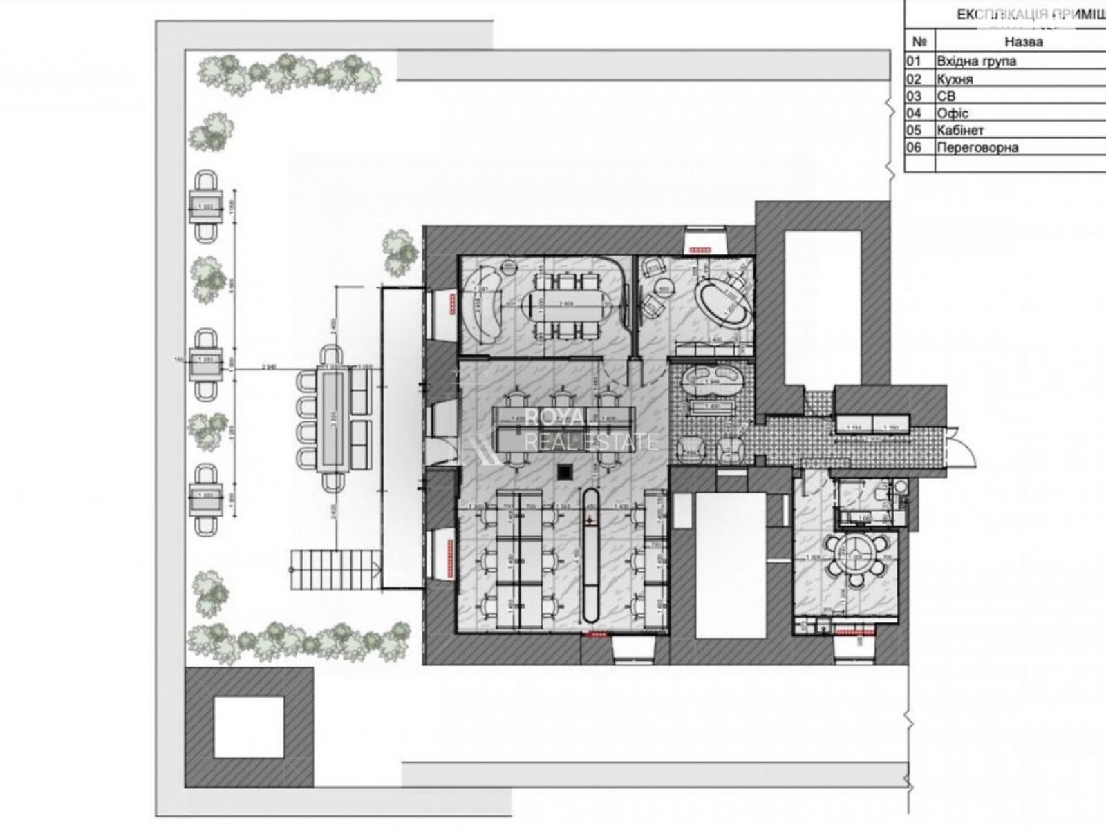 Офісне приміщення на 119.6 кв.м. в Києві фото 1