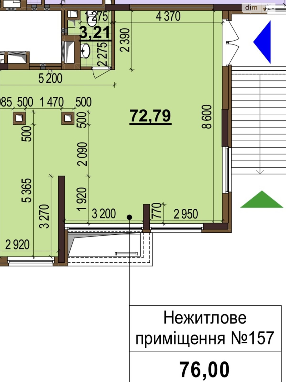 Офісне приміщення на 76 кв.м. в Києві фото 1