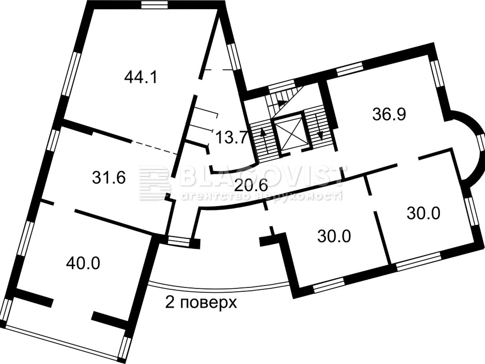 Офісне приміщення на 1207 кв.м. в Києві фото 1