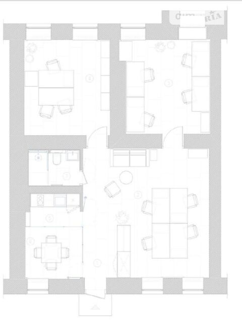 Коммерческая недвижимость по адресу ул. Богдана Хмельницкого (площадь 82,6 м²) - Atlanta.ua - фото 15