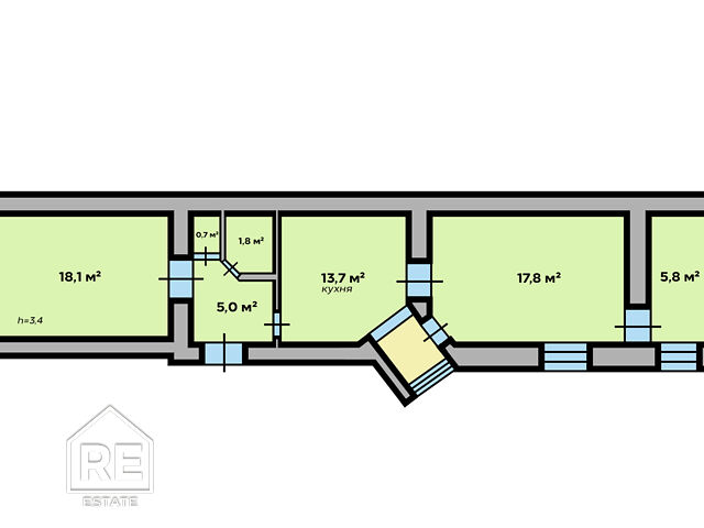 Commercial real estate at st. Akademika Sakharova (area 63 m²) - Atlanta.ua - photo 14