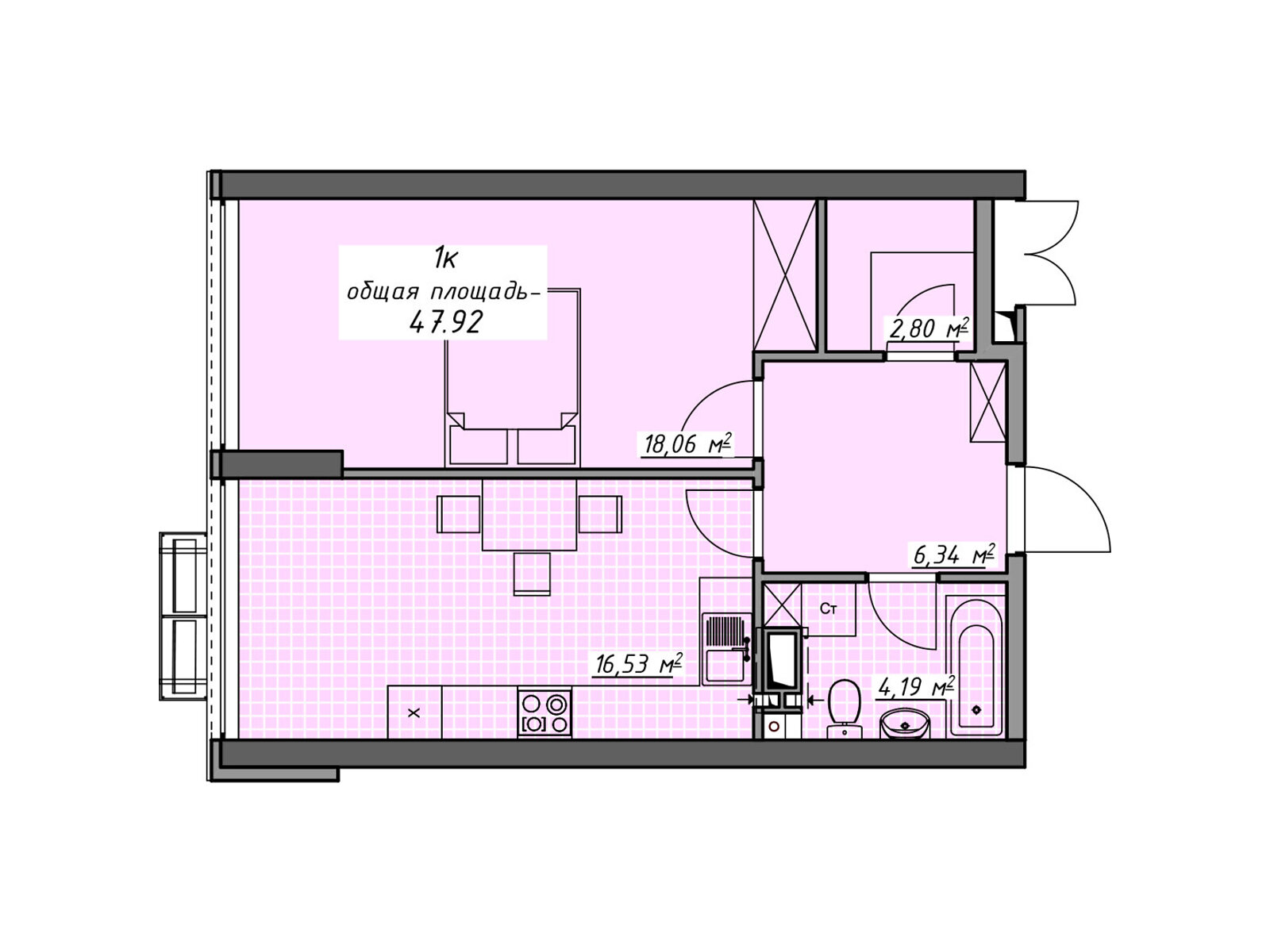 Офісне приміщення на 110.03 кв.м. в Львові фото 1